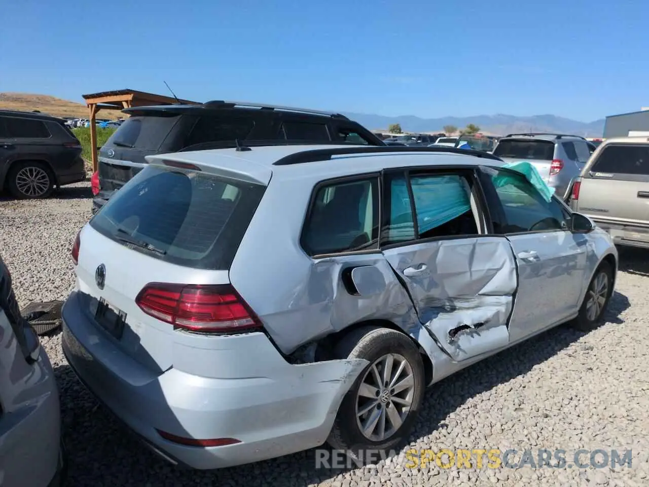 3 fotografías del automóvil dañado 3VWT57AUXKM506683 VOLKSWAGEN GOLF 2019