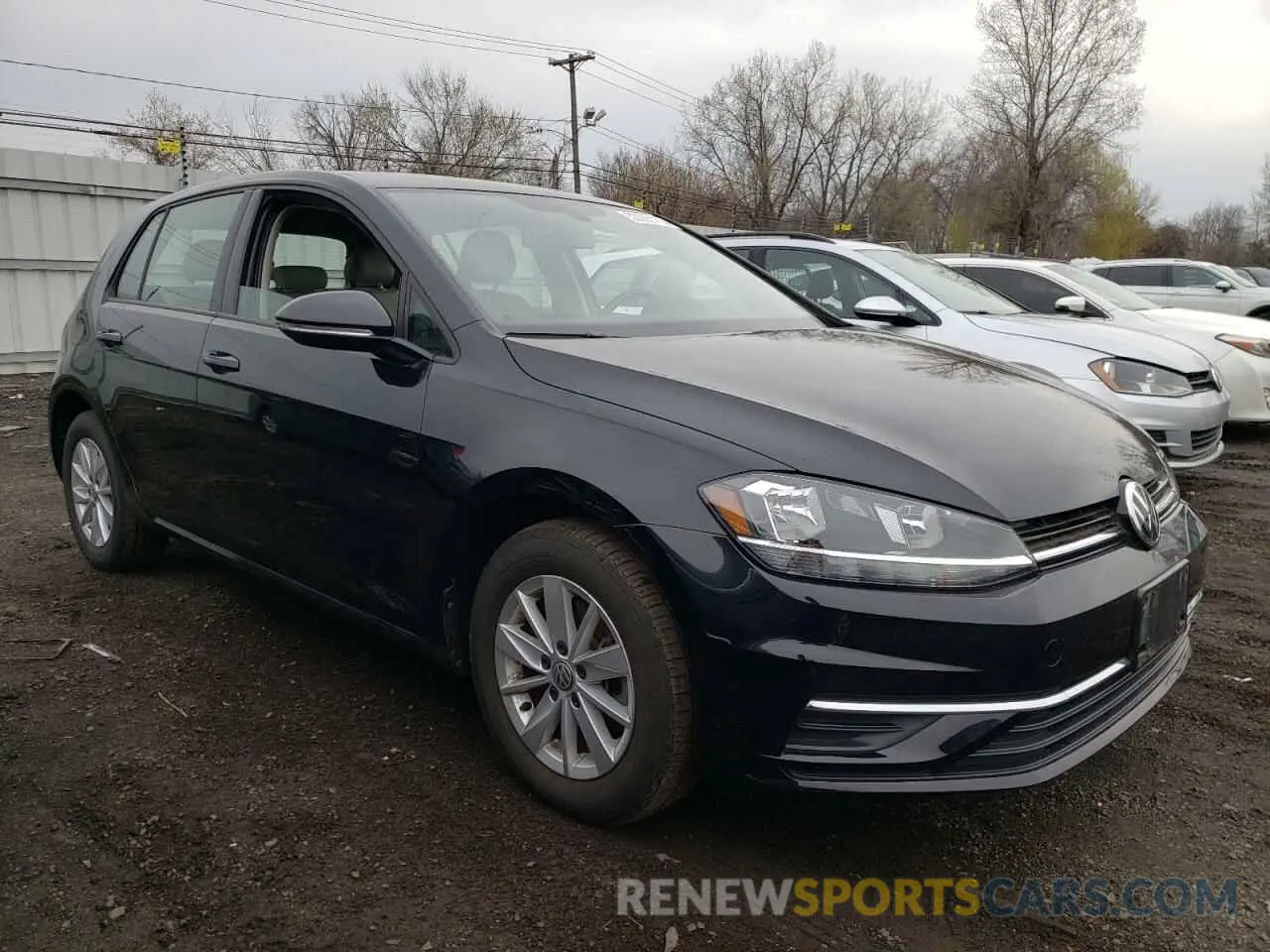 4 fotografías del automóvil dañado 3VWW57AU7KM022452 VOLKSWAGEN GOLF 2019