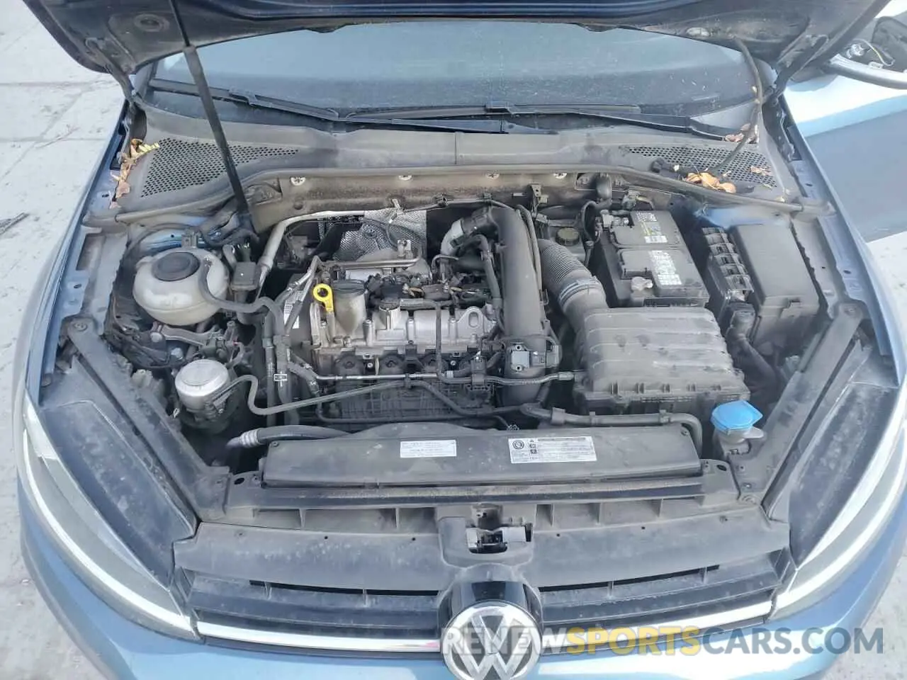 11 fotografías del automóvil dañado 3VWY57AU1KM510448 VOLKSWAGEN GOLF 2019