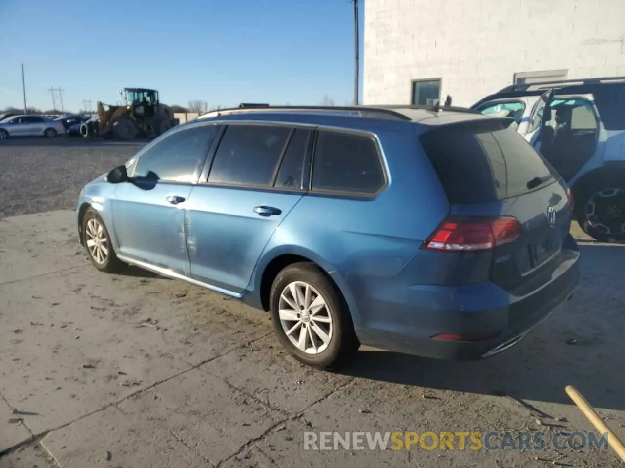 2 fotografías del automóvil dañado 3VWY57AU1KM510448 VOLKSWAGEN GOLF 2019