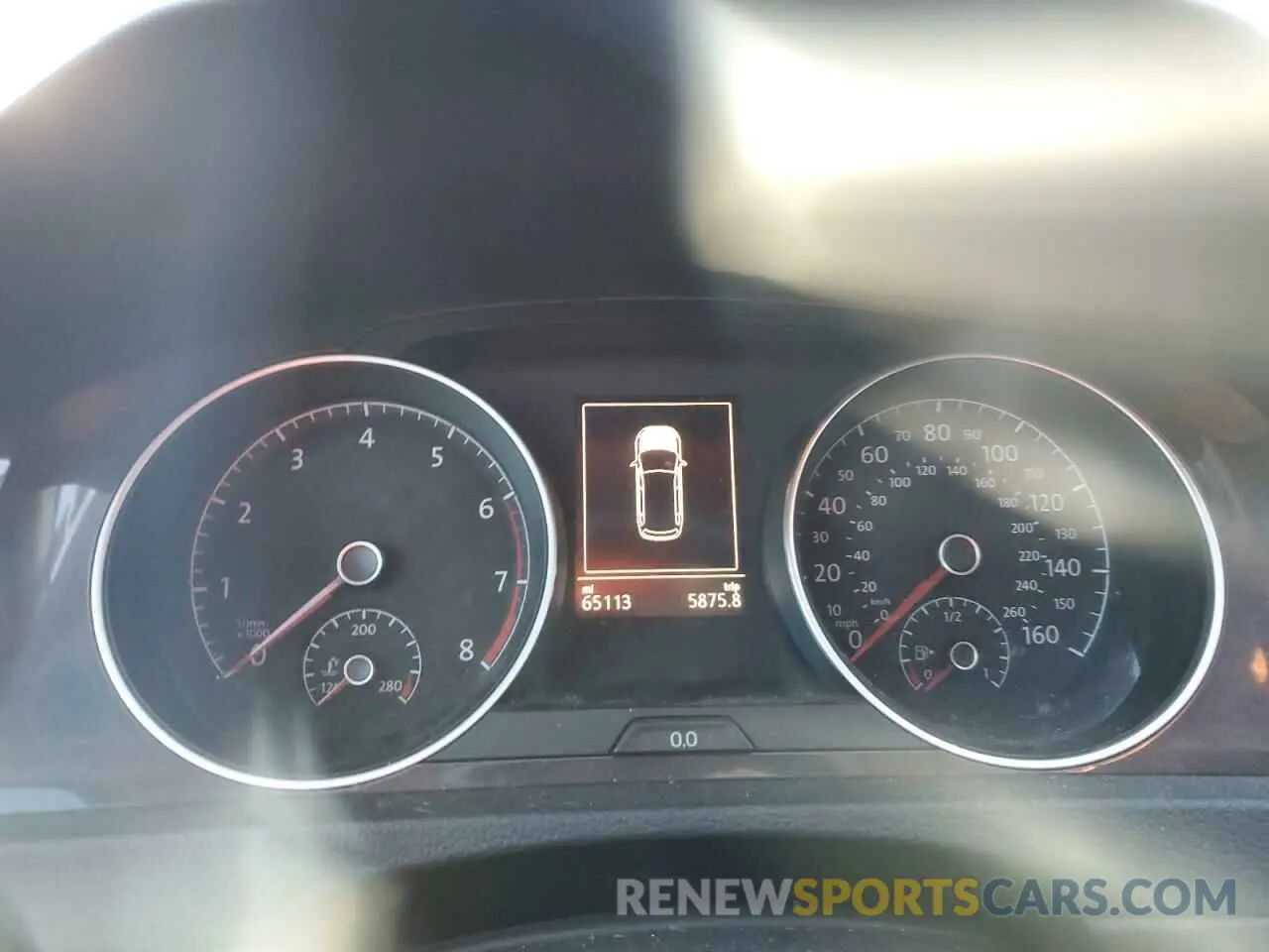 9 fotografías del automóvil dañado 3VWY57AU1KM510448 VOLKSWAGEN GOLF 2019