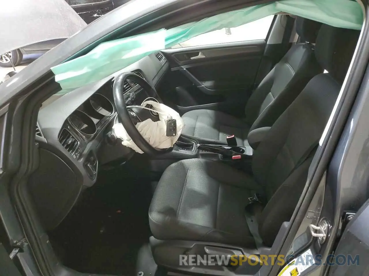 7 fotografías del automóvil dañado 3VWY57AU4KM512582 VOLKSWAGEN GOLF 2019
