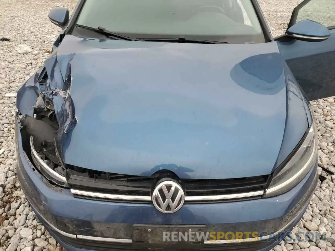 12 fotografías del automóvil dañado 3VWY57AU5KM511344 VOLKSWAGEN GOLF 2019