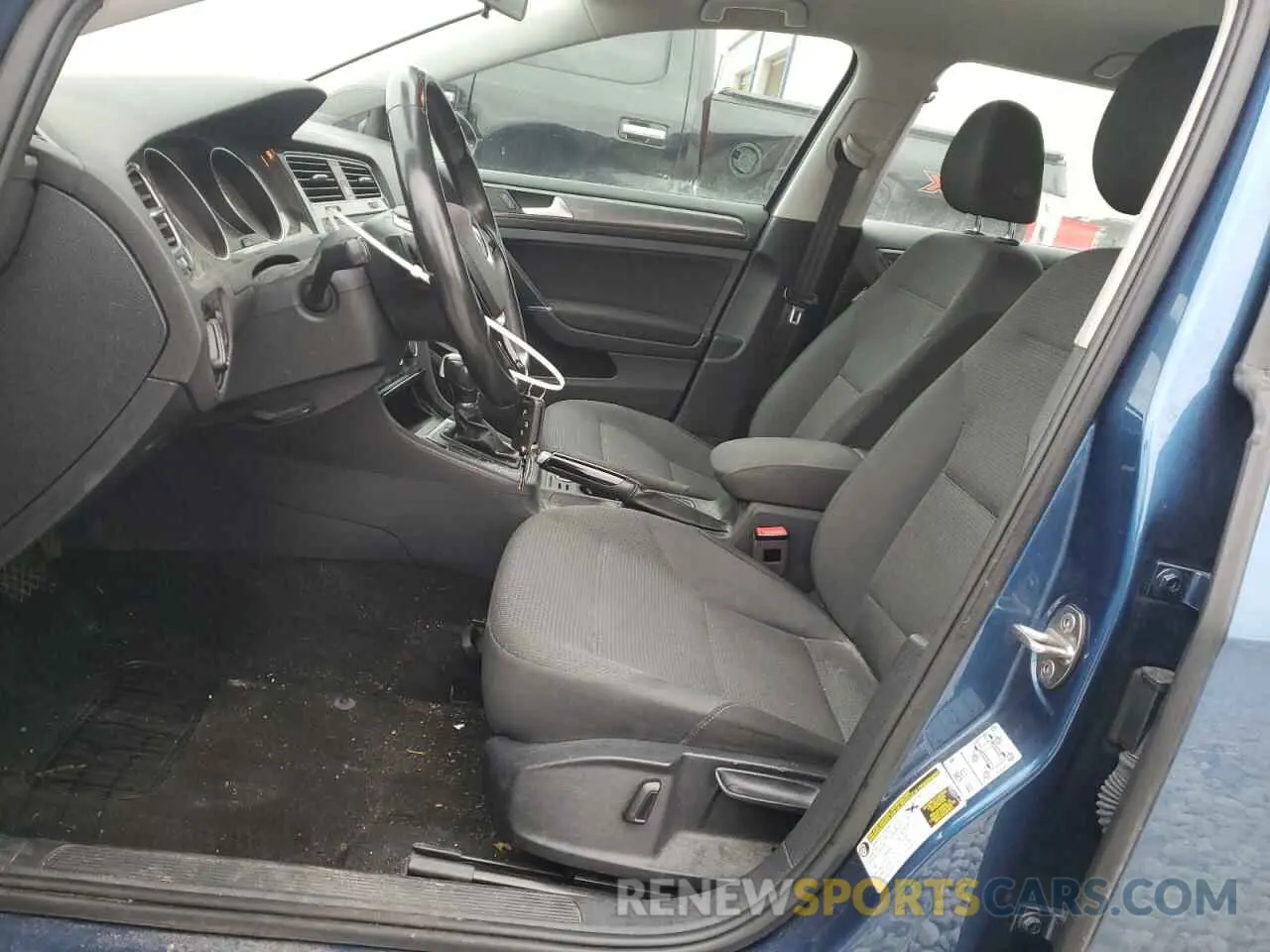 7 fotografías del automóvil dañado 3VWY57AU5KM511344 VOLKSWAGEN GOLF 2019