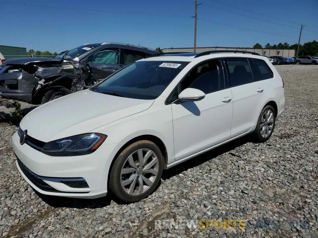 1 fotografías del automóvil dañado 3VWY57AUXKM508133 VOLKSWAGEN GOLF 2019