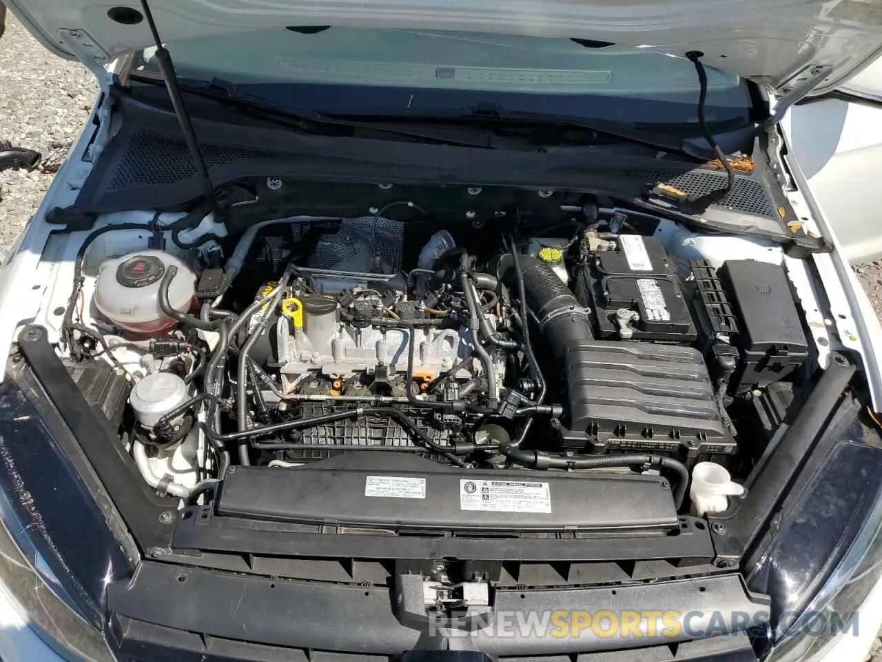 11 fotografías del automóvil dañado 3VWY57AUXKM508133 VOLKSWAGEN GOLF 2019