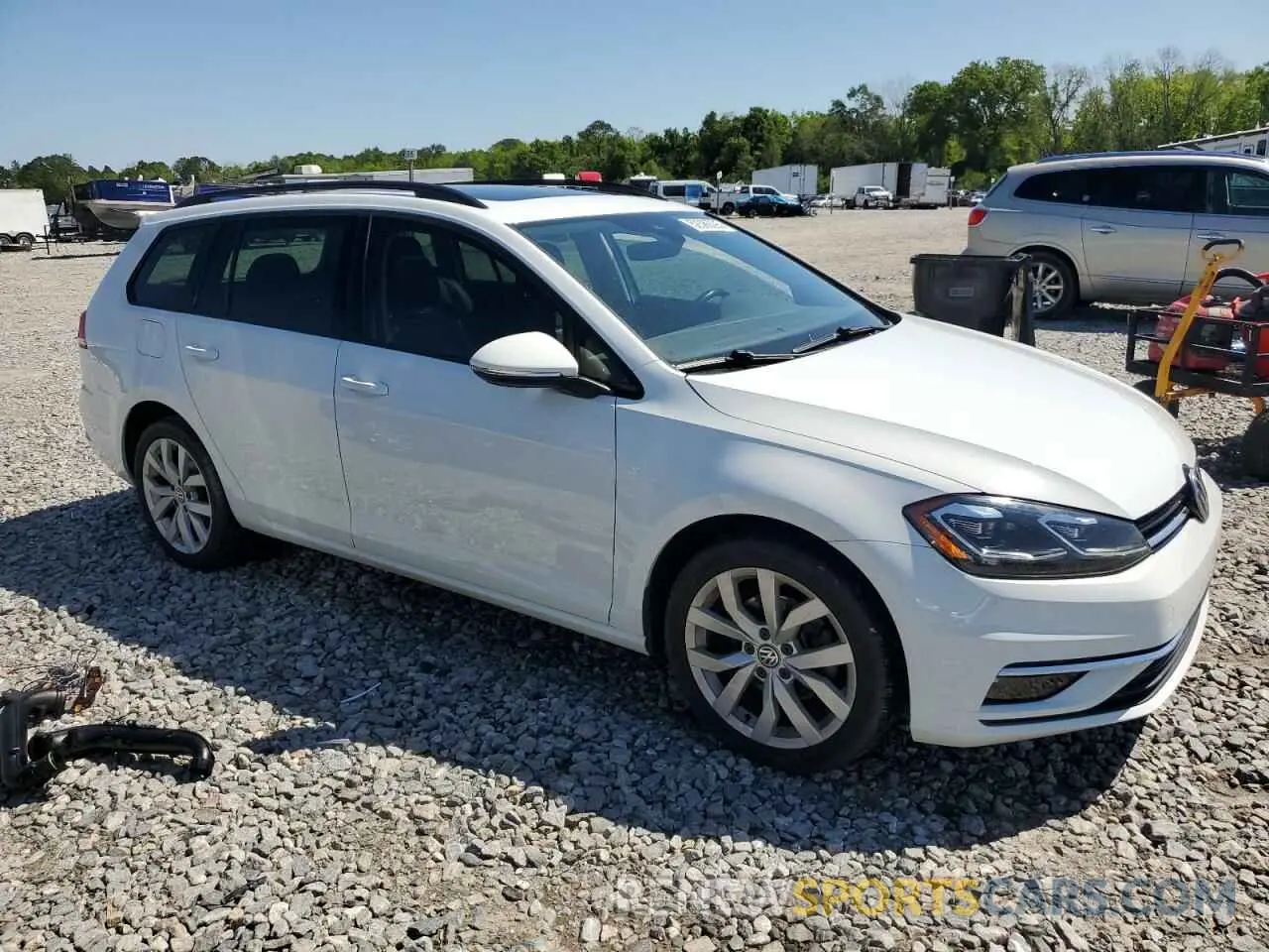 4 fotografías del automóvil dañado 3VWY57AUXKM508133 VOLKSWAGEN GOLF 2019