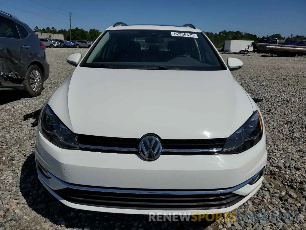 5 fotografías del automóvil dañado 3VWY57AUXKM508133 VOLKSWAGEN GOLF 2019