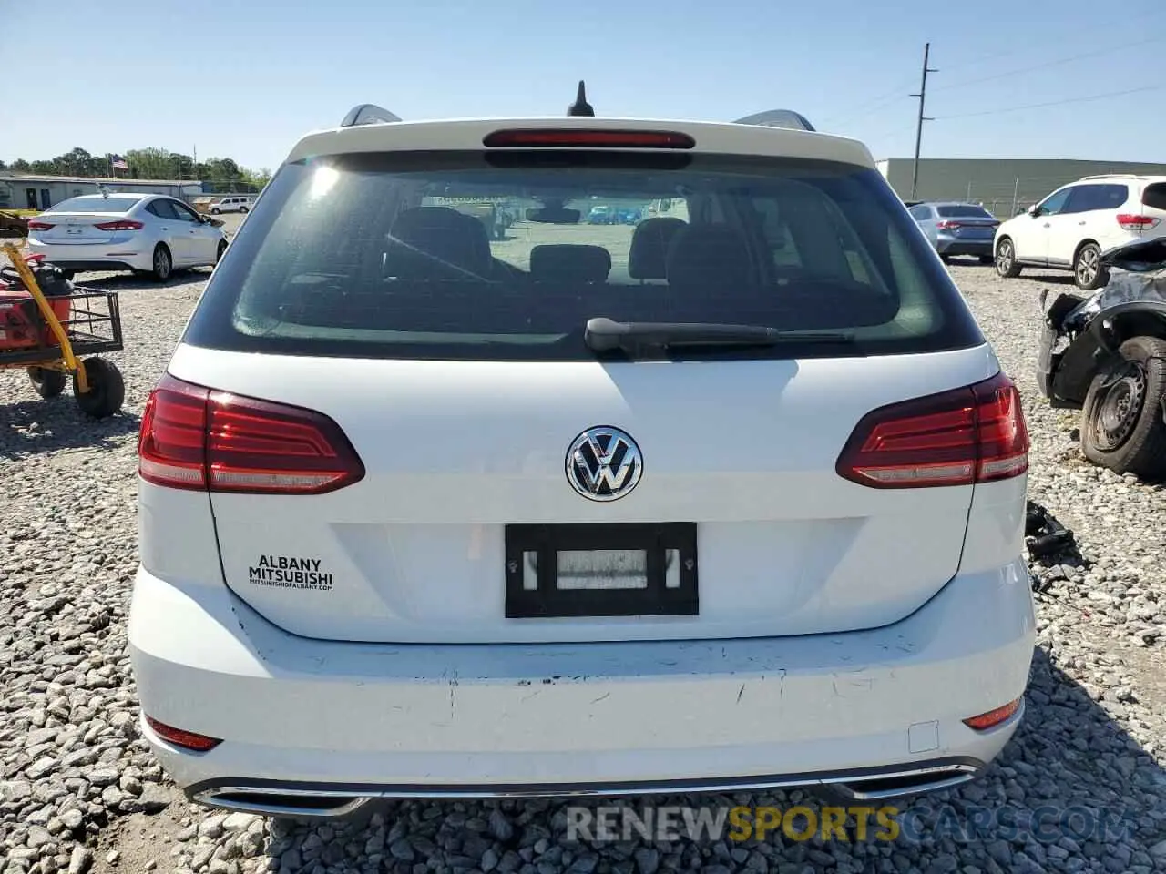 6 fotografías del automóvil dañado 3VWY57AUXKM508133 VOLKSWAGEN GOLF 2019