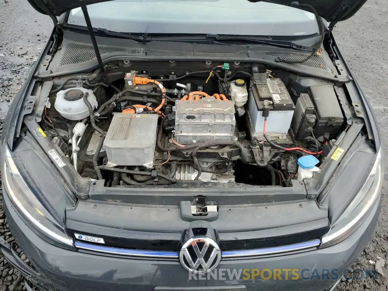 11 fotografías del automóvil dañado WVWKR7AU7KW919468 VOLKSWAGEN GOLF 2019