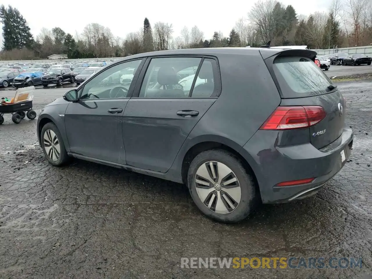 2 fotografías del automóvil dañado WVWKR7AU7KW919468 VOLKSWAGEN GOLF 2019