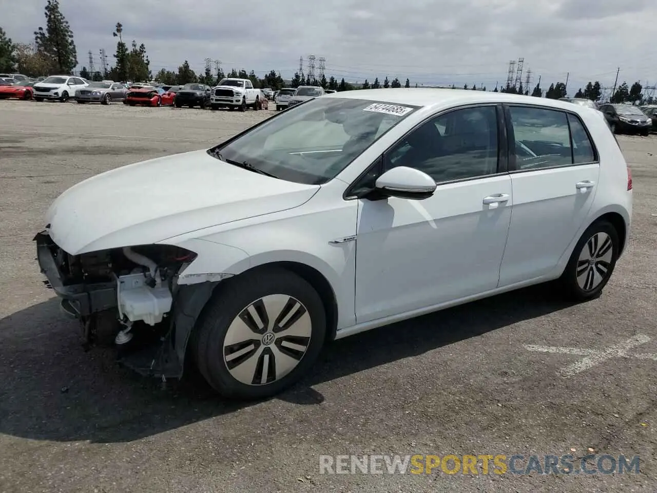 1 fotografías del automóvil dañado WVWPR7AU6KW913862 VOLKSWAGEN GOLF 2019