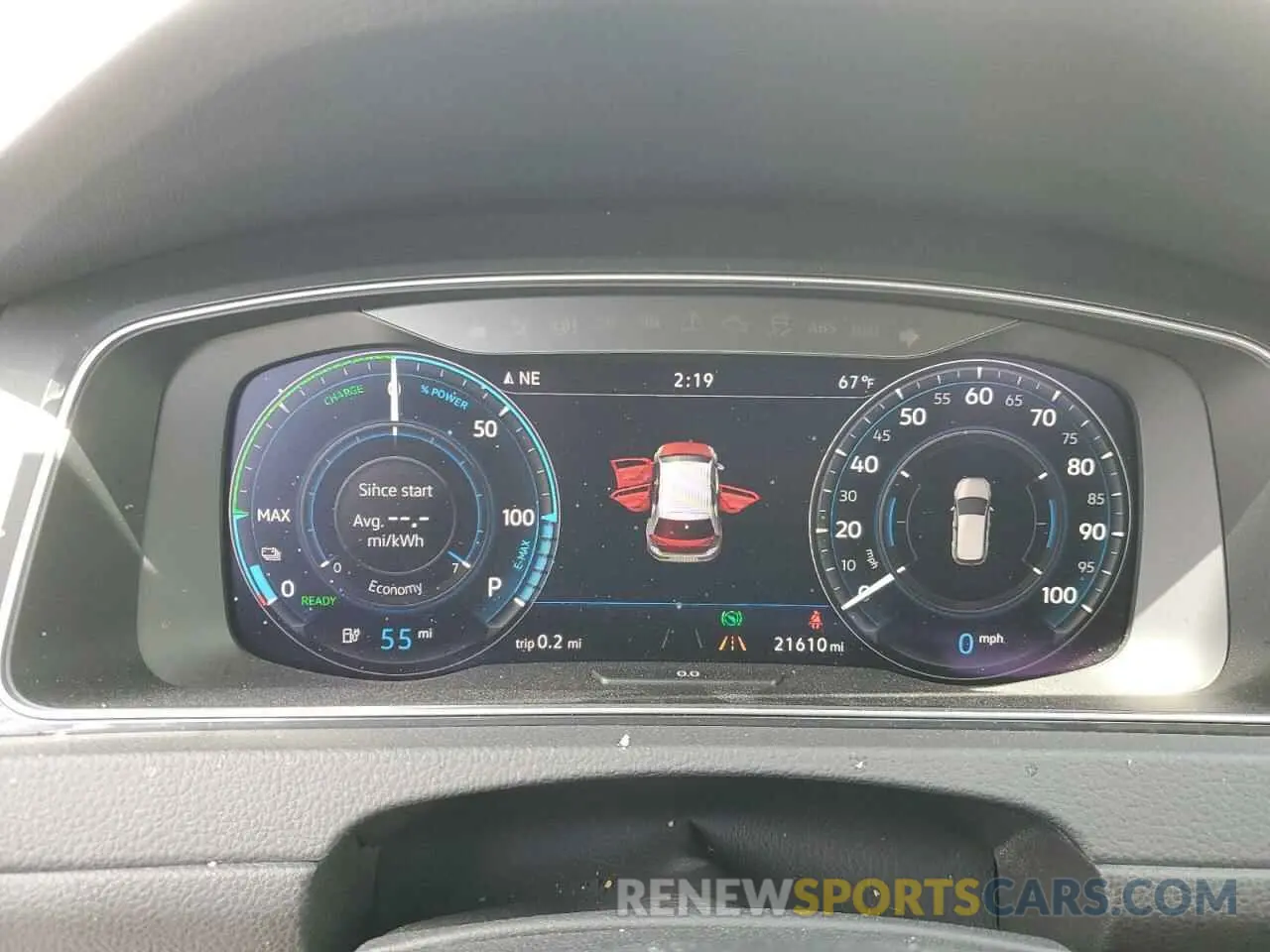 9 fotografías del automóvil dañado WVWPR7AU6KW913862 VOLKSWAGEN GOLF 2019