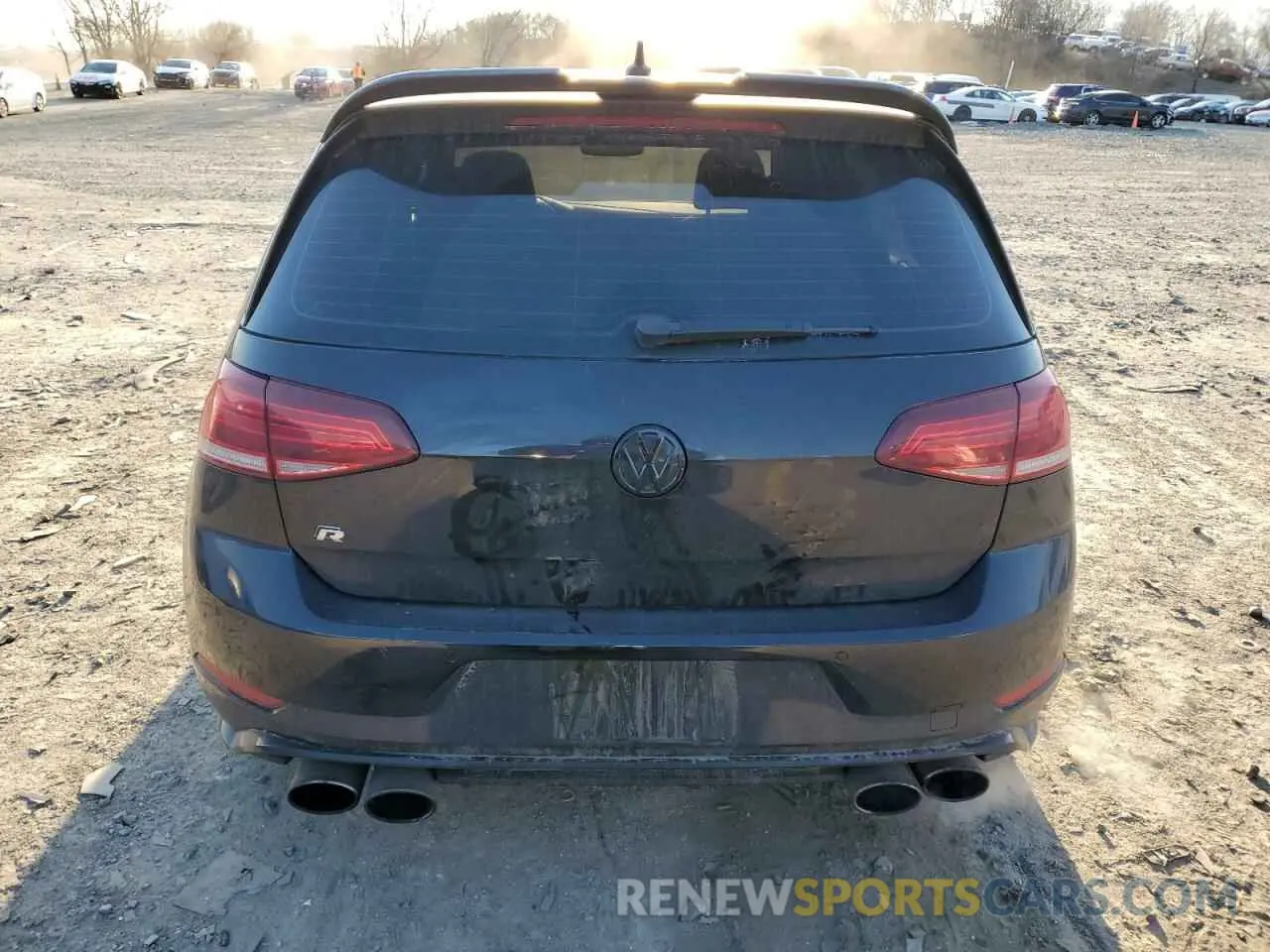 6 fotografías del automóvil dañado WVWVA7AU4KW228628 VOLKSWAGEN GOLF 2019