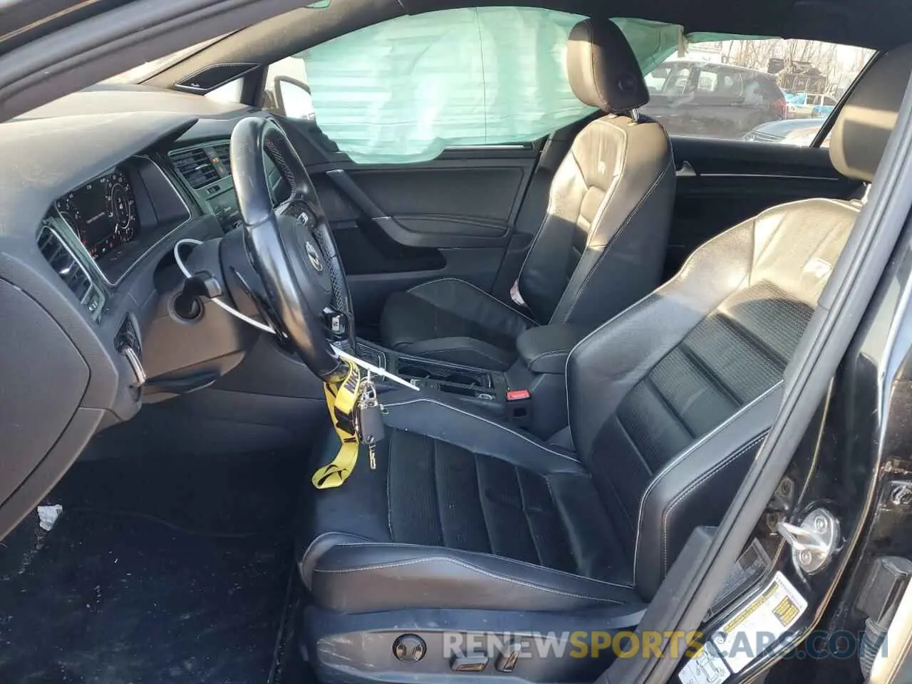 7 fotografías del automóvil dañado WVWVA7AU4KW228628 VOLKSWAGEN GOLF 2019