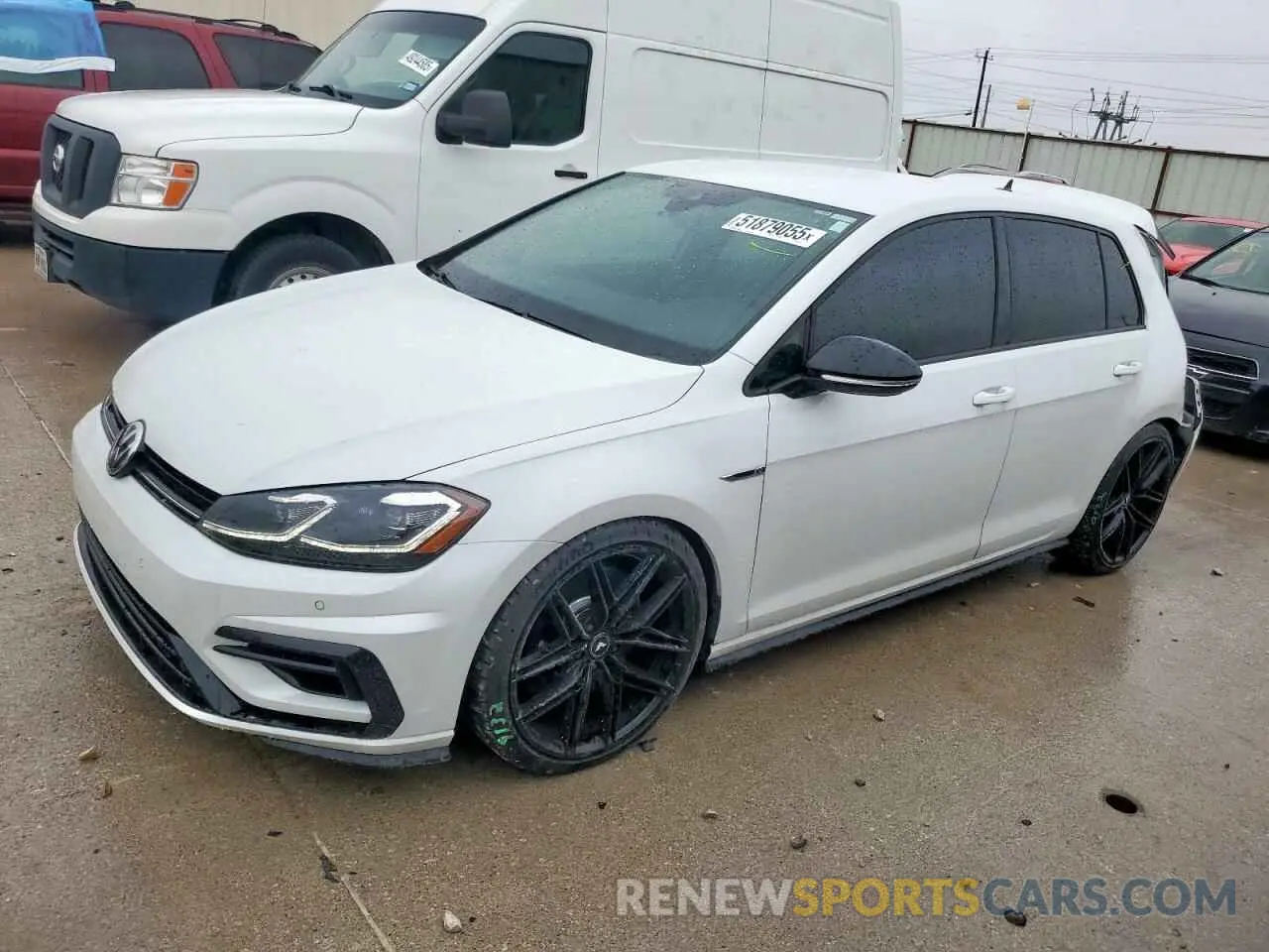 1 fotografías del automóvil dañado WVWVA7AU9KW148757 VOLKSWAGEN GOLF 2019