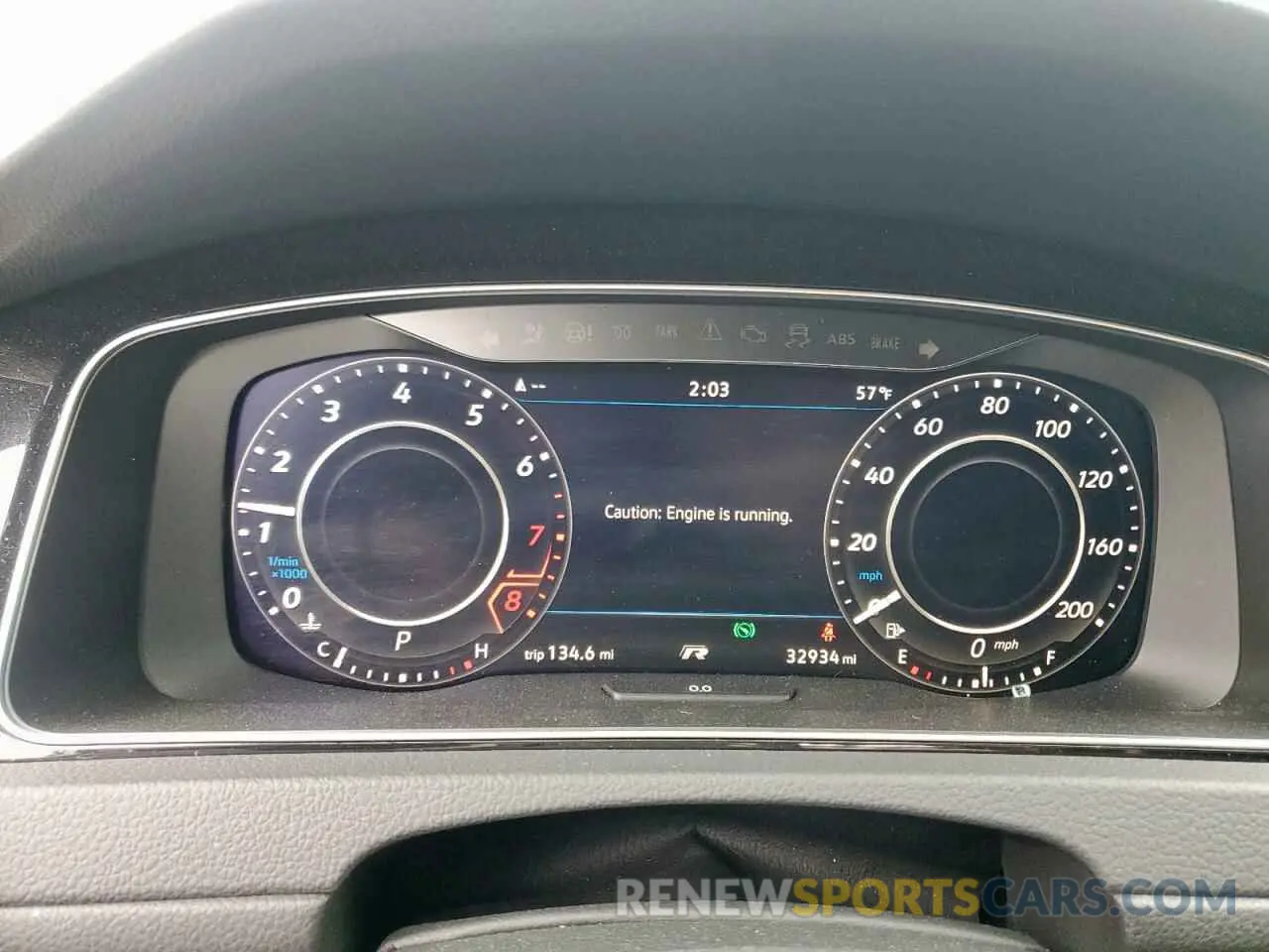 9 fotografías del automóvil dañado WVWVA7AU9KW148757 VOLKSWAGEN GOLF 2019
