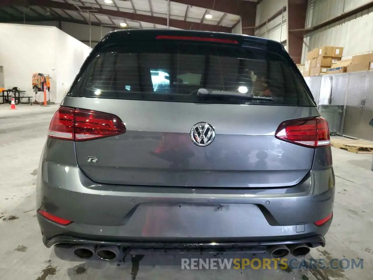 6 fotografías del automóvil dañado WVWWA7AU4KW225264 VOLKSWAGEN GOLF 2019