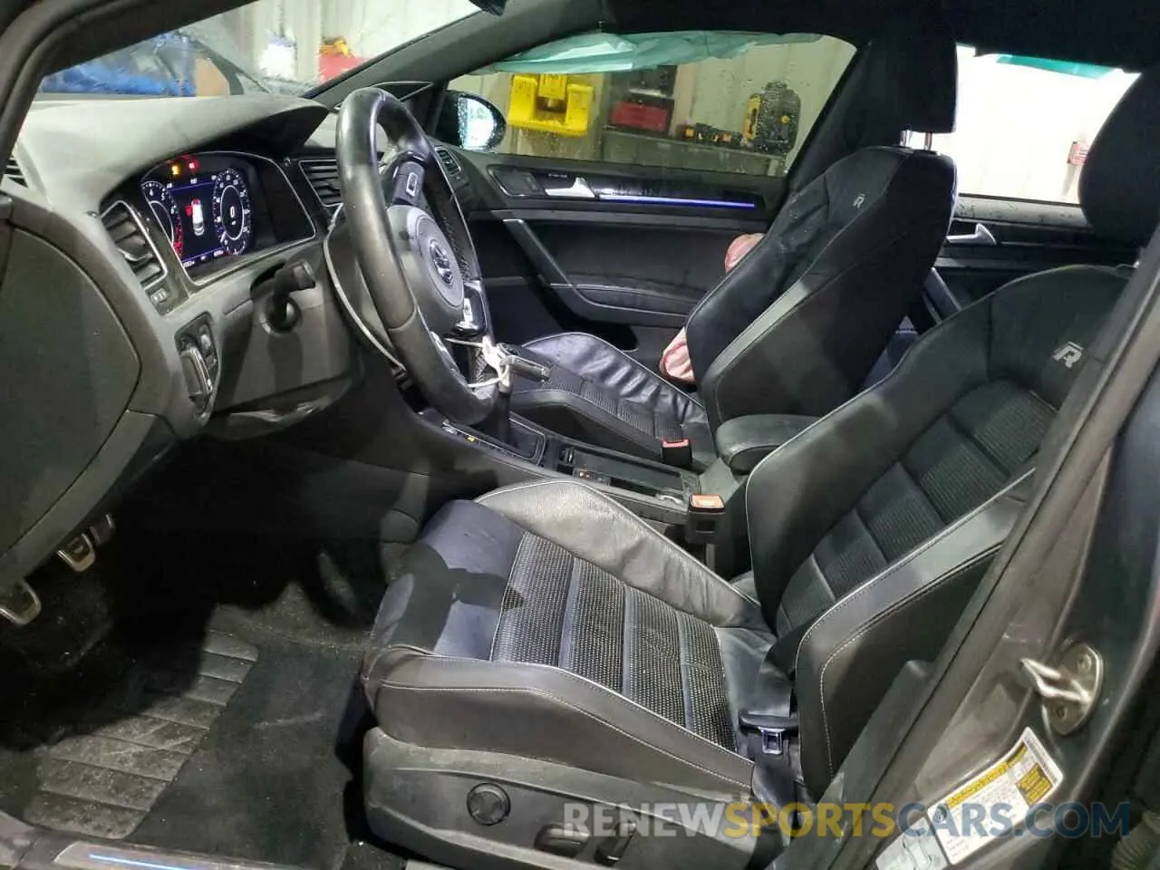 7 fotografías del automóvil dañado WVWWA7AU4KW225264 VOLKSWAGEN GOLF 2019