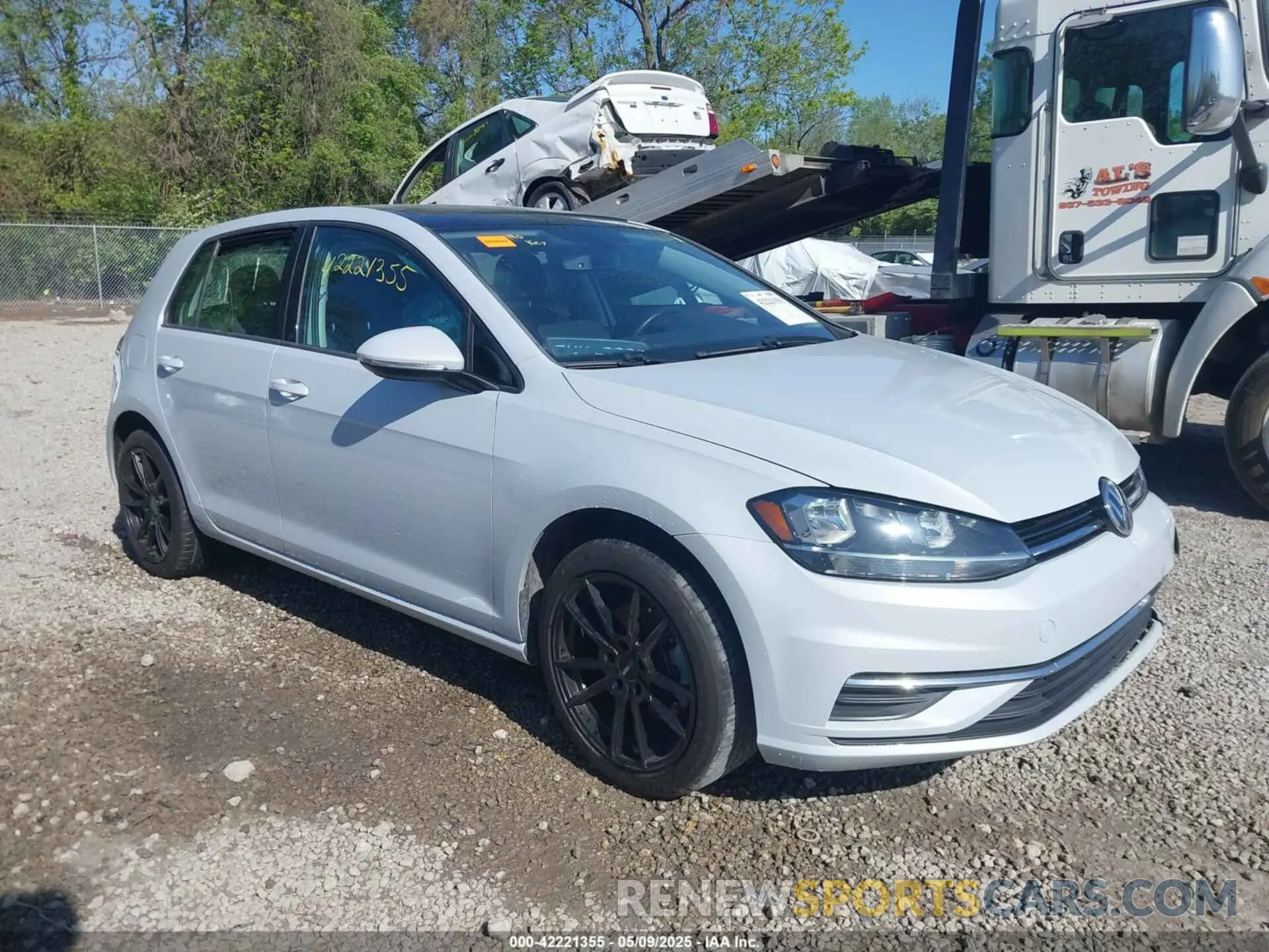 1 fotografías del automóvil dañado 3VWG57AU0LM012089 VOLKSWAGEN GOLF 2020