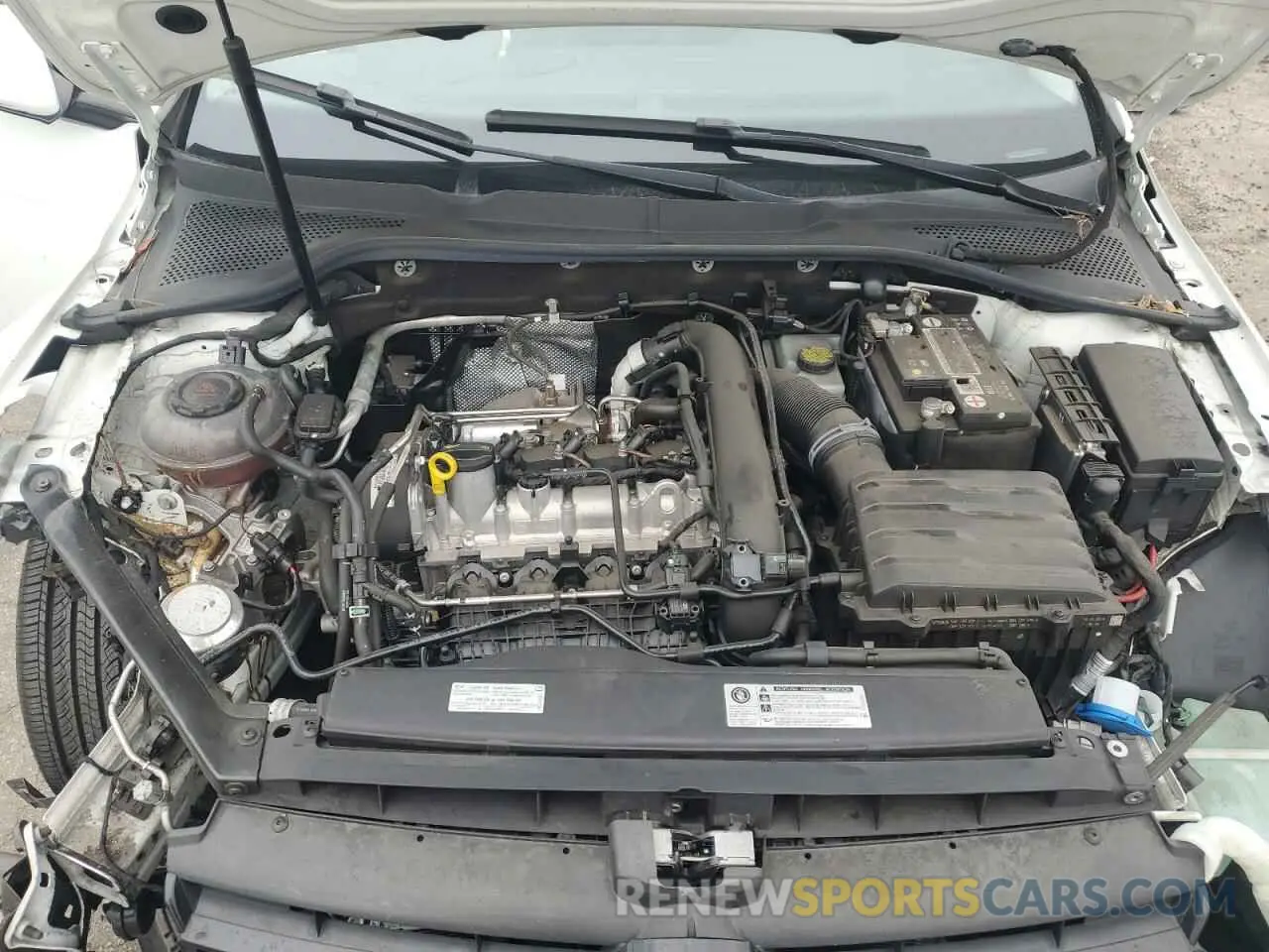 12 fotografías del automóvil dañado 3VWG57AU1LM009105 VOLKSWAGEN GOLF 2020