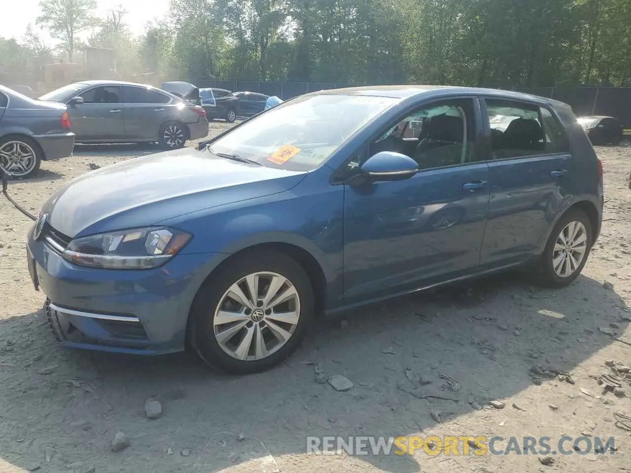 1 fotografías del automóvil dañado 3VWG57AU1LM009573 VOLKSWAGEN GOLF 2020