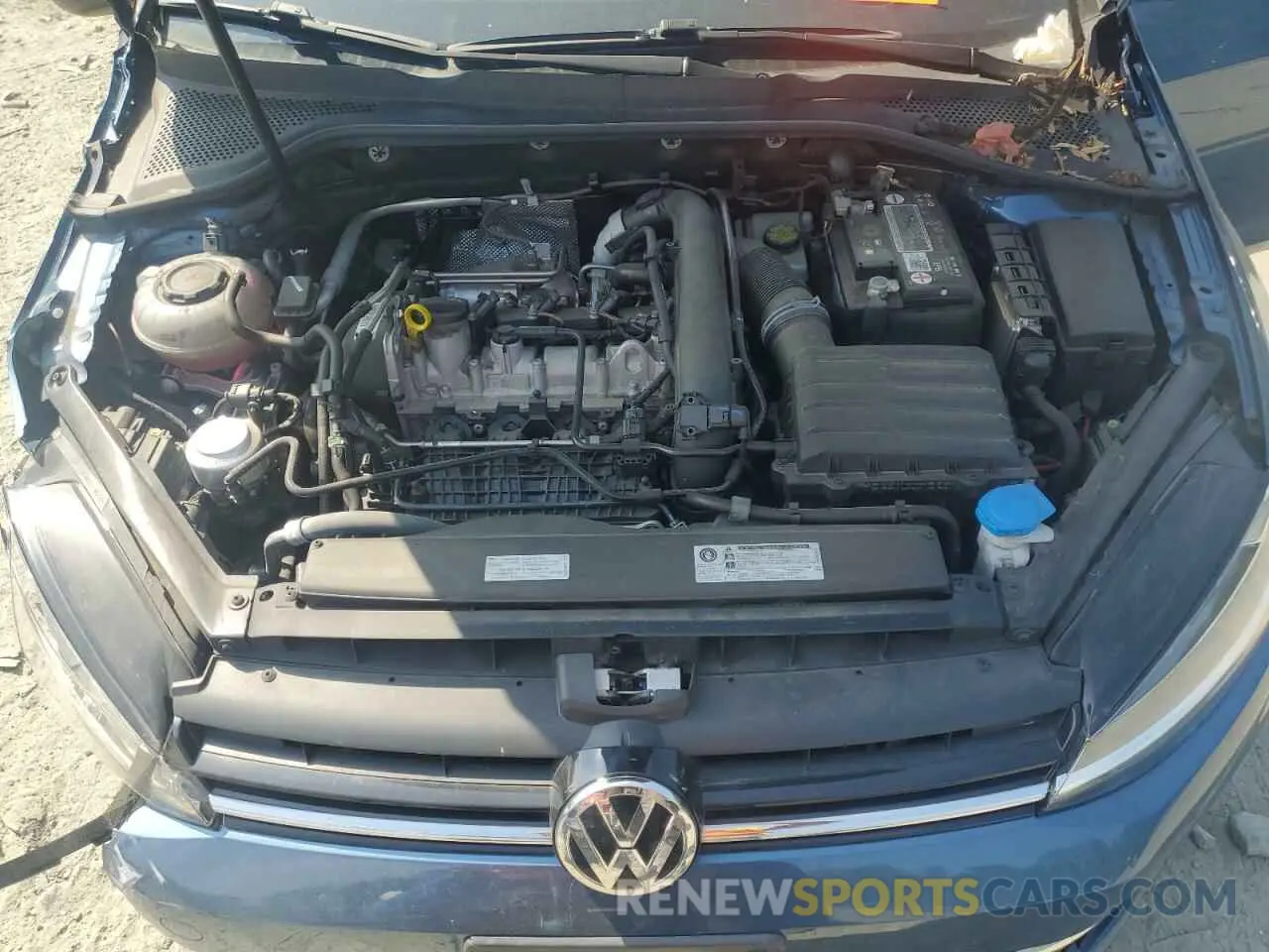 11 fotografías del automóvil dañado 3VWG57AU1LM009573 VOLKSWAGEN GOLF 2020