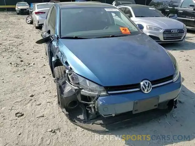 13 fotografías del automóvil dañado 3VWG57AU1LM009573 VOLKSWAGEN GOLF 2020