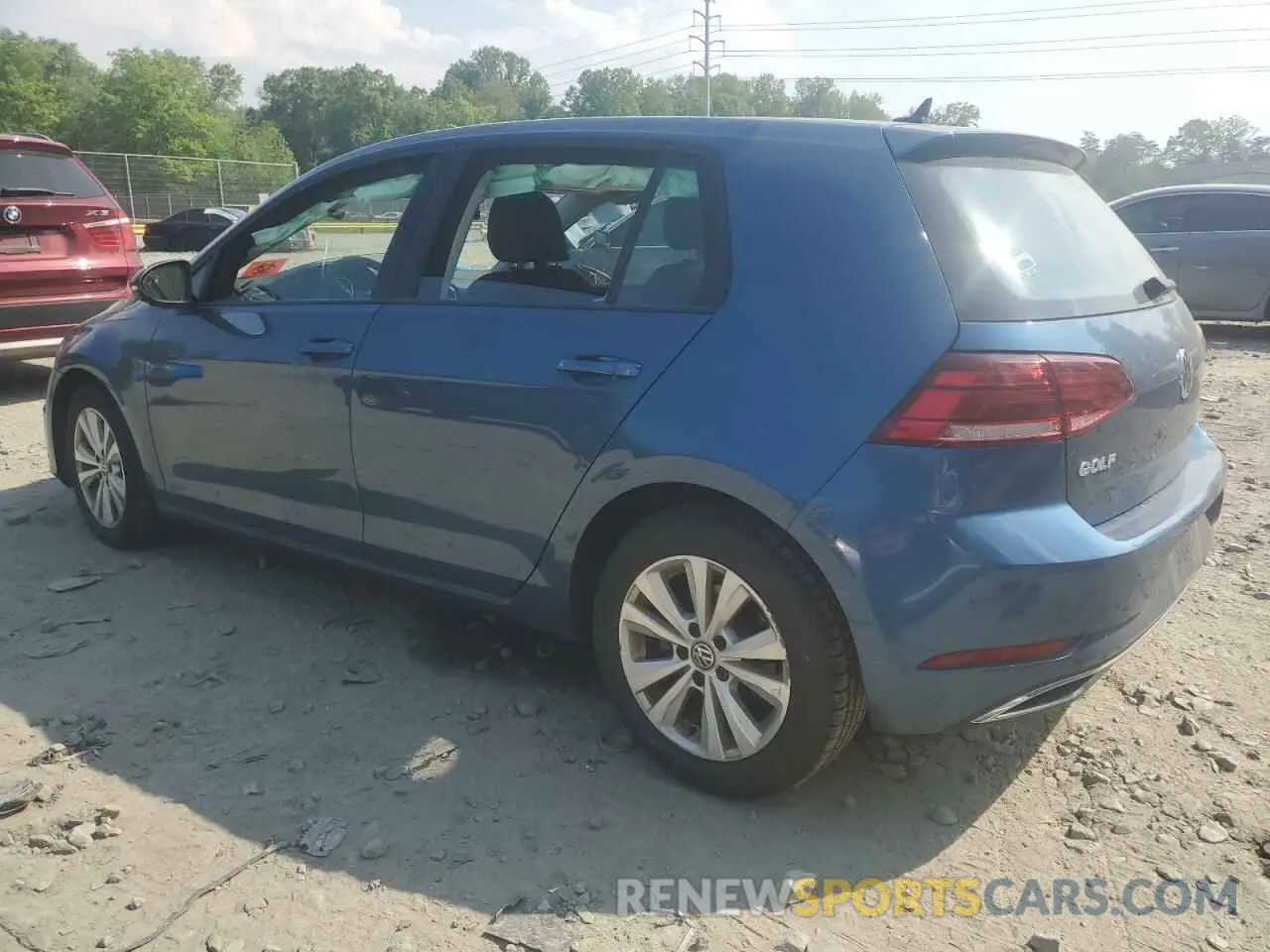 2 fotografías del automóvil dañado 3VWG57AU1LM009573 VOLKSWAGEN GOLF 2020