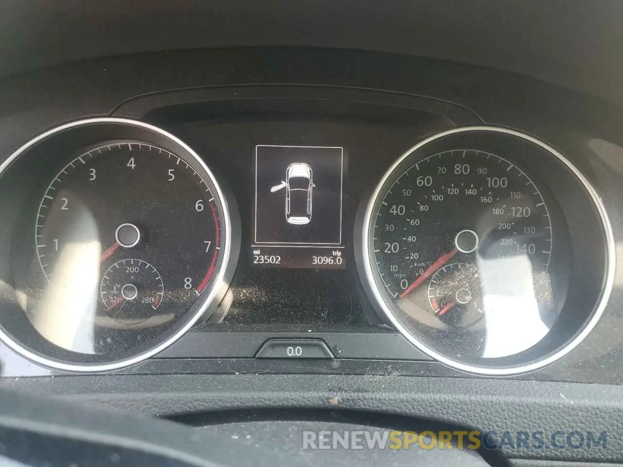 9 fotografías del automóvil dañado 3VWG57AU1LM009573 VOLKSWAGEN GOLF 2020