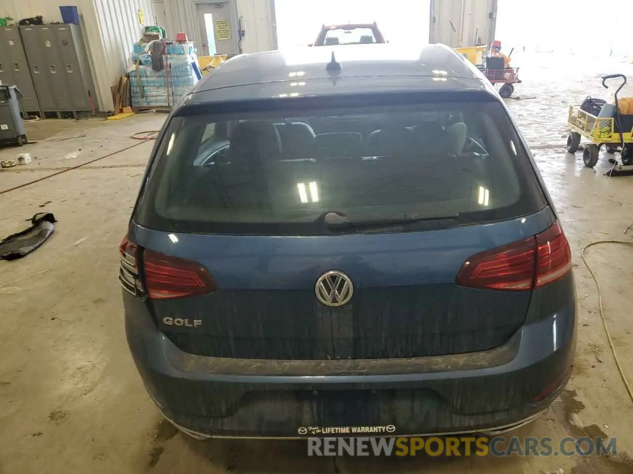 6 fotografías del automóvil dañado 3VWG57AU7LM000411 VOLKSWAGEN GOLF 2020
