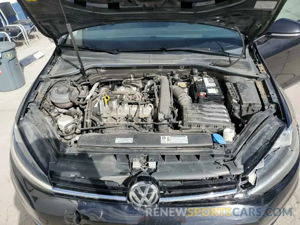 12 fotografías del automóvil dañado 3VWG57AUXLM010320 VOLKSWAGEN GOLF 2020