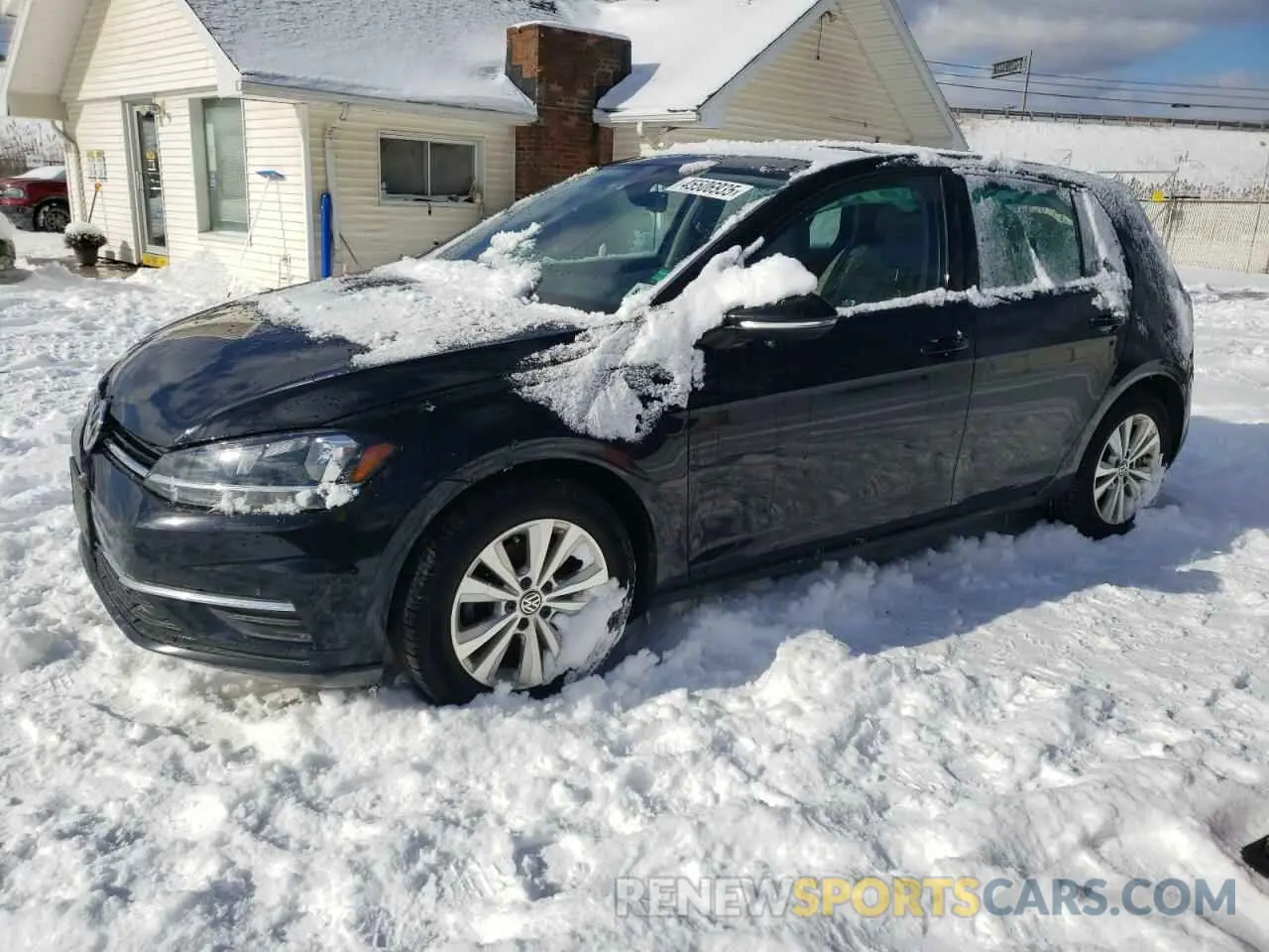 1 fotografías del automóvil dañado 3VWW57AU0LM009270 VOLKSWAGEN GOLF 2020