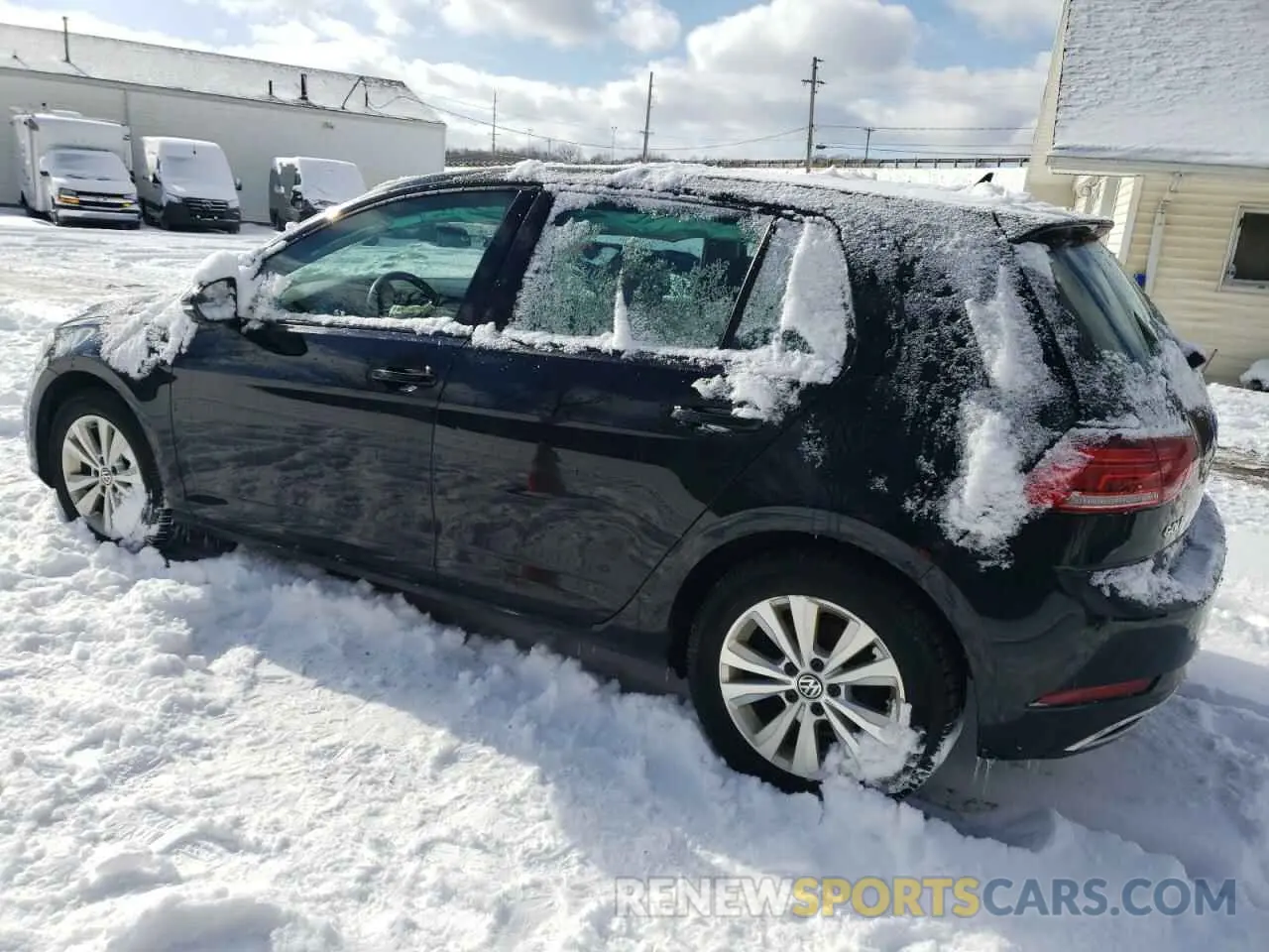 2 fotografías del automóvil dañado 3VWW57AU0LM009270 VOLKSWAGEN GOLF 2020