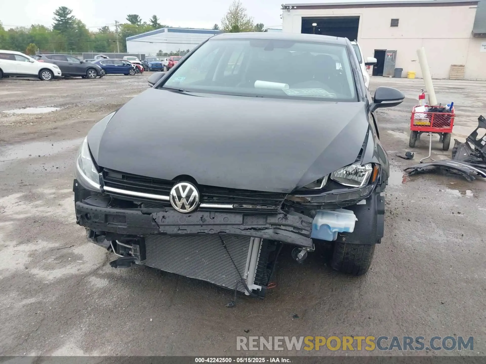 6 fotografías del automóvil dañado 3VWW57AU2LM009352 VOLKSWAGEN GOLF 2020