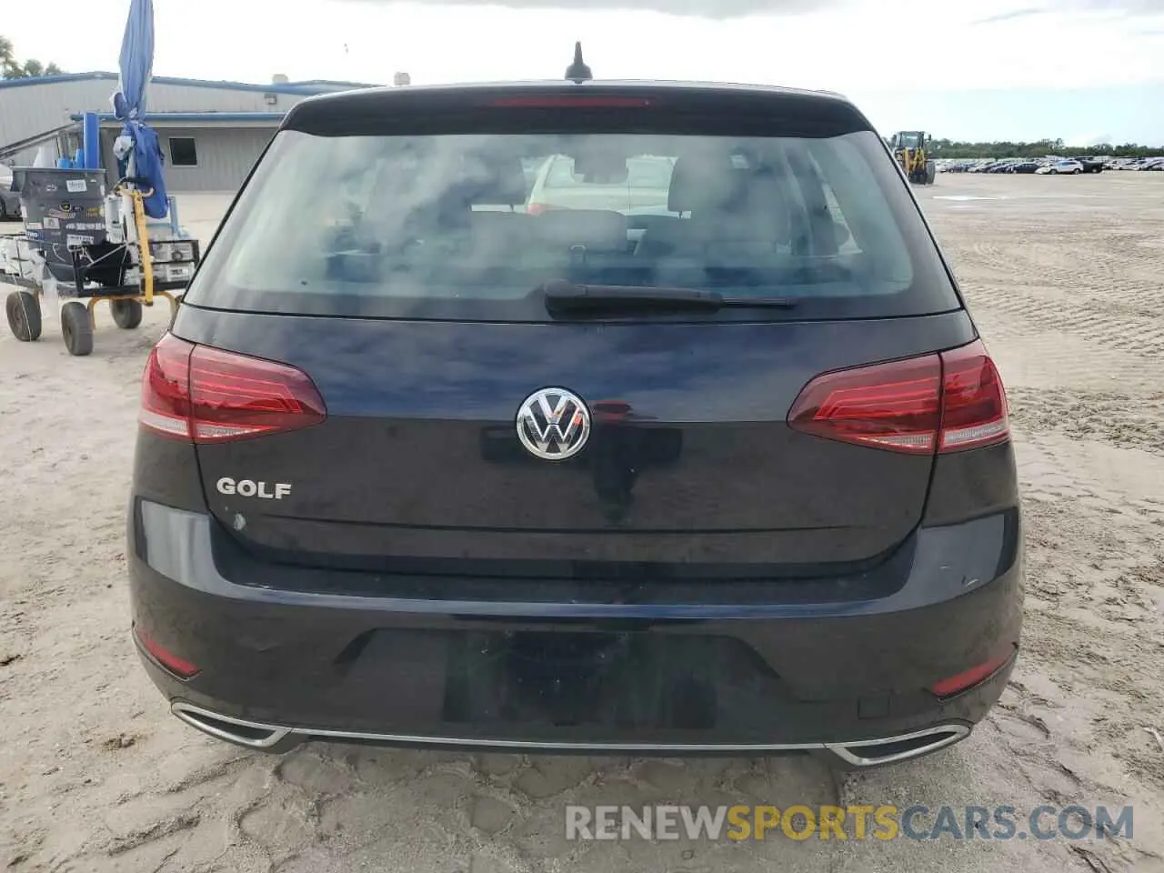 6 fotografías del automóvil dañado 3VWG57AU2MM007509 VOLKSWAGEN GOLF 2021