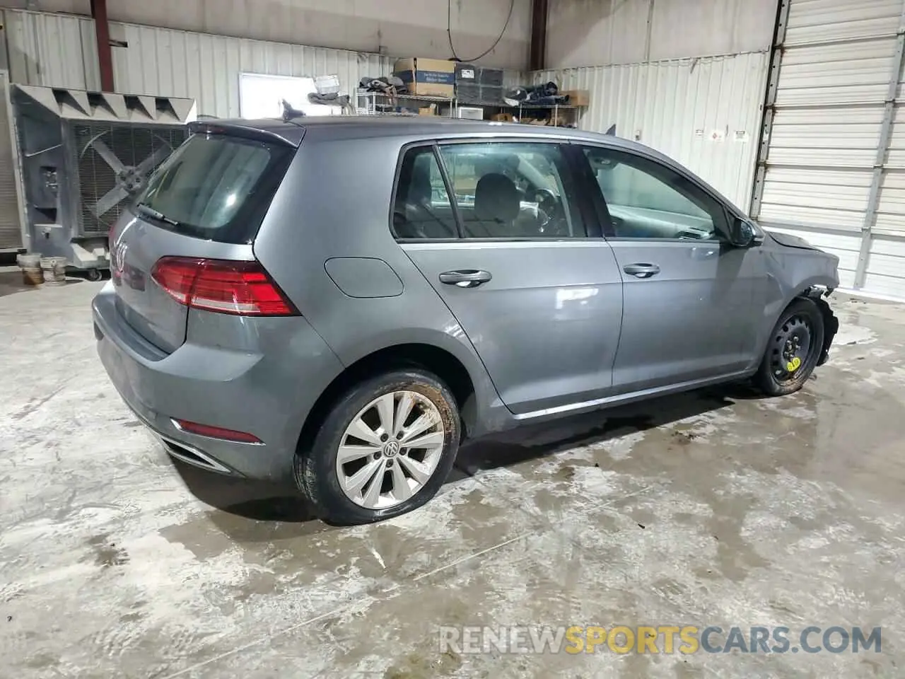 3 fotografías del automóvil dañado 3VWG57AU5MM011862 VOLKSWAGEN GOLF 2021