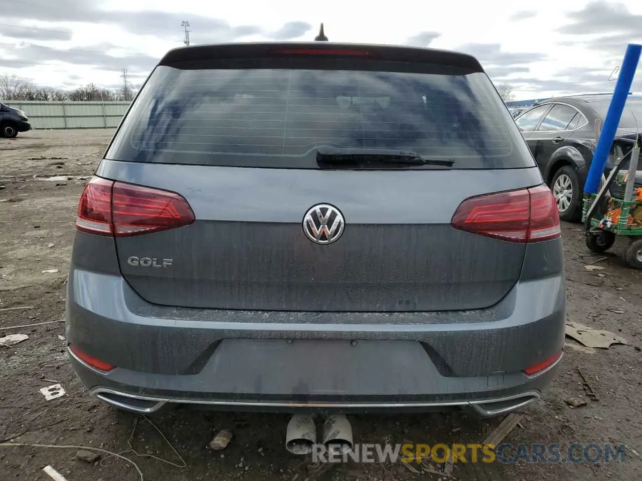 6 fotografías del automóvil dañado 3VWG57AU6MM006606 VOLKSWAGEN GOLF 2021