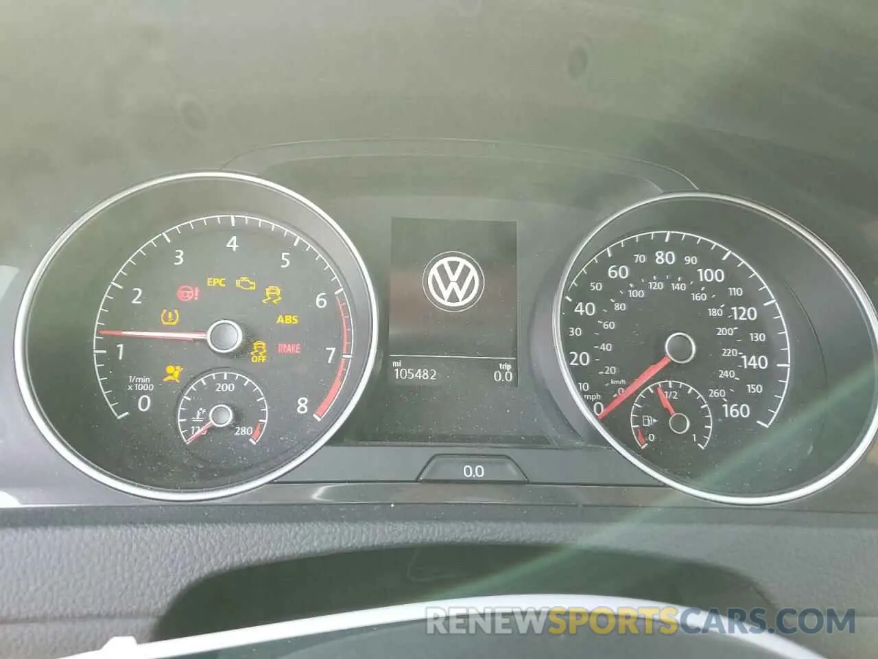 9 fotografías del automóvil dañado 3VWG57AU6MM006606 VOLKSWAGEN GOLF 2021