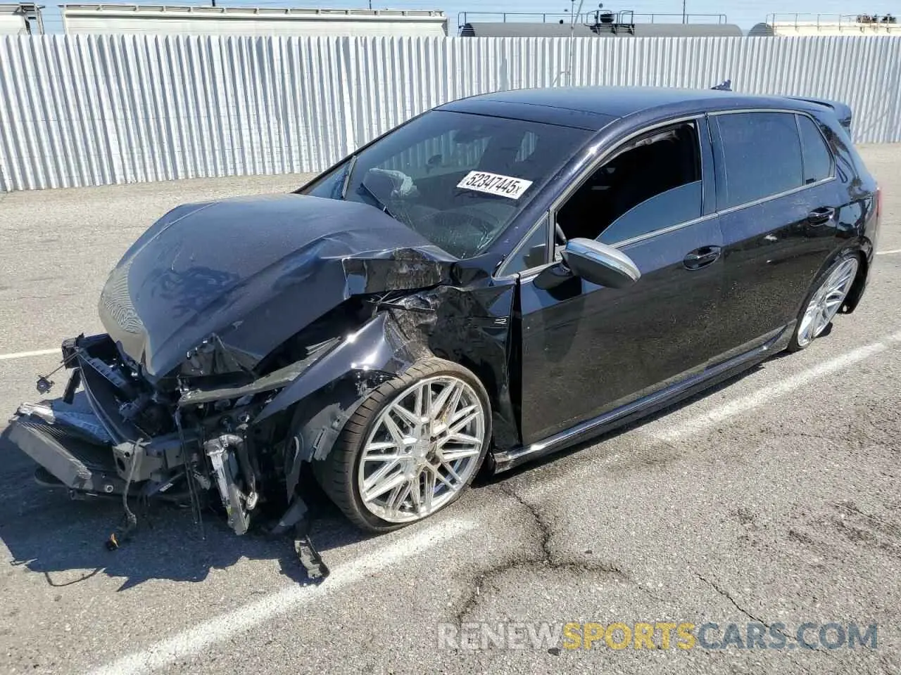 1 fotografías del automóvil dañado WVWEB7CDXRW147914 VOLKSWAGEN GOLF 2024