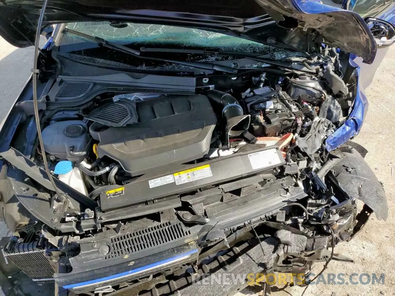 11 fotografías del automóvil dañado WVWFB7CD7RW219561 VOLKSWAGEN GOLF 2024