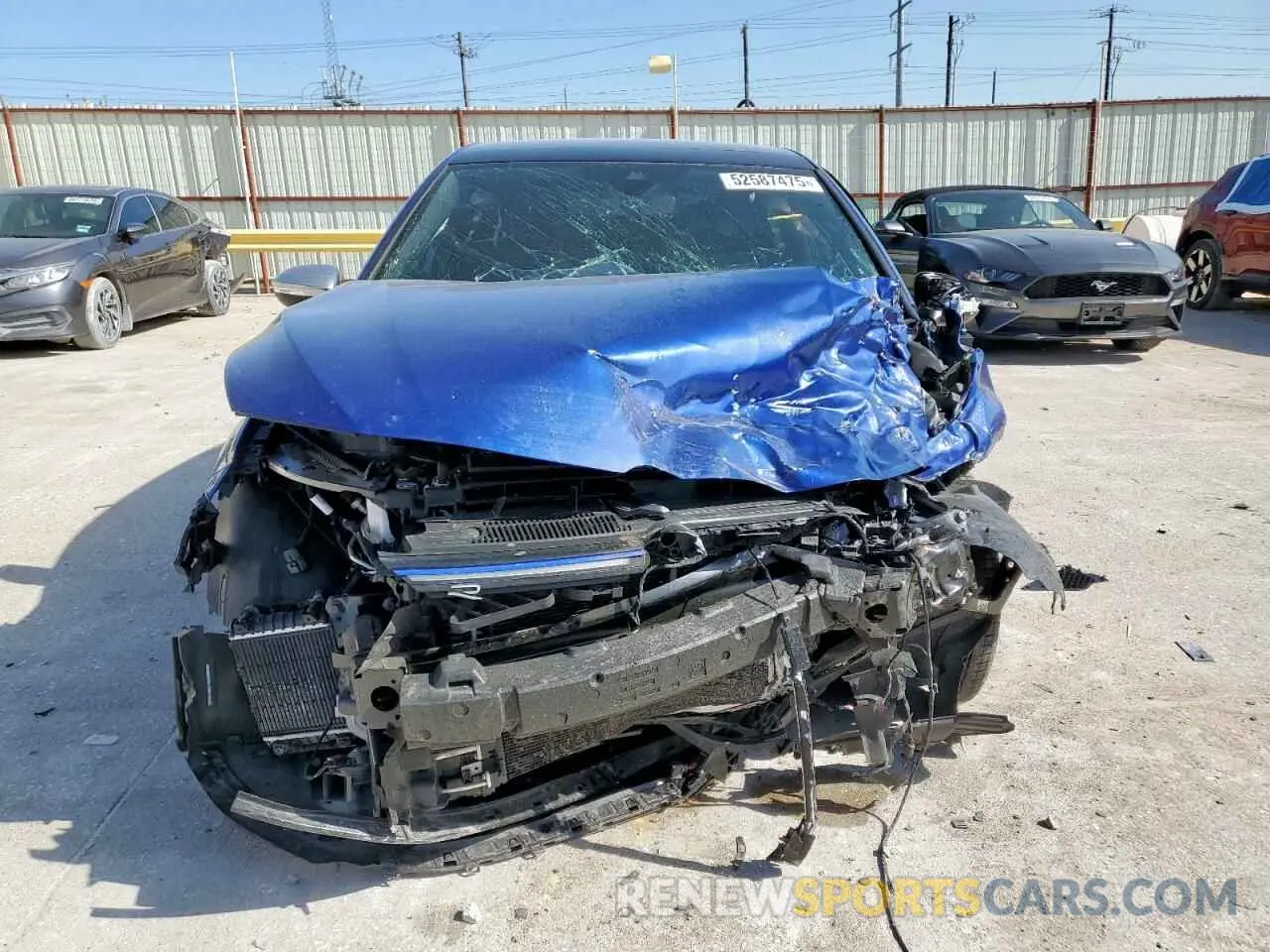 5 fotografías del automóvil dañado WVWFB7CD7RW219561 VOLKSWAGEN GOLF 2024