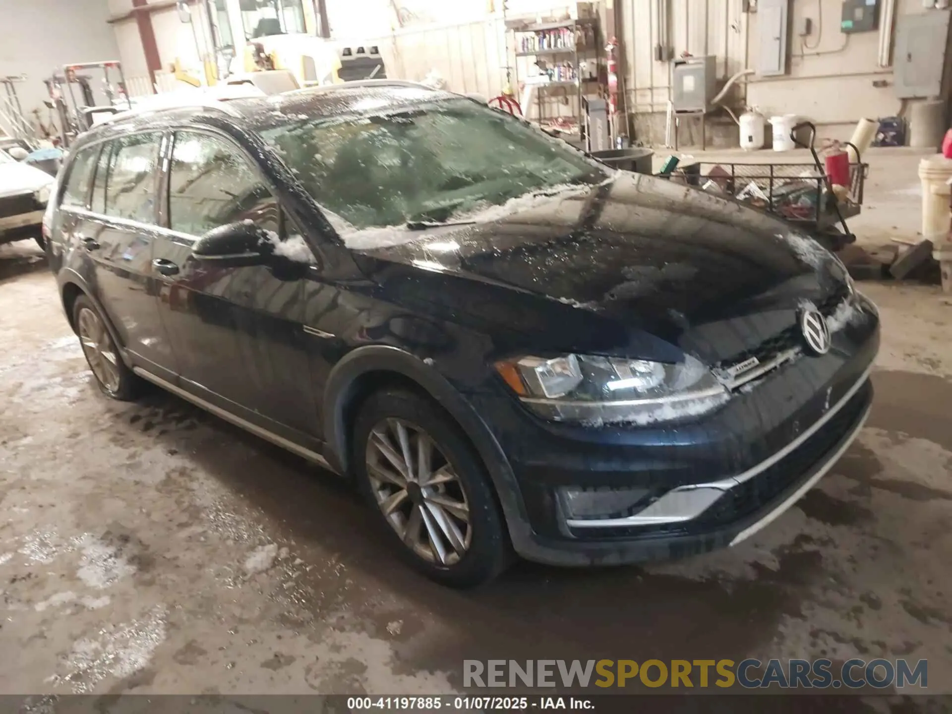 1 fotografías del automóvil dañado 3VWH17AU7KM513463 VOLKSWAGEN GOLF ALLTRACK 2019