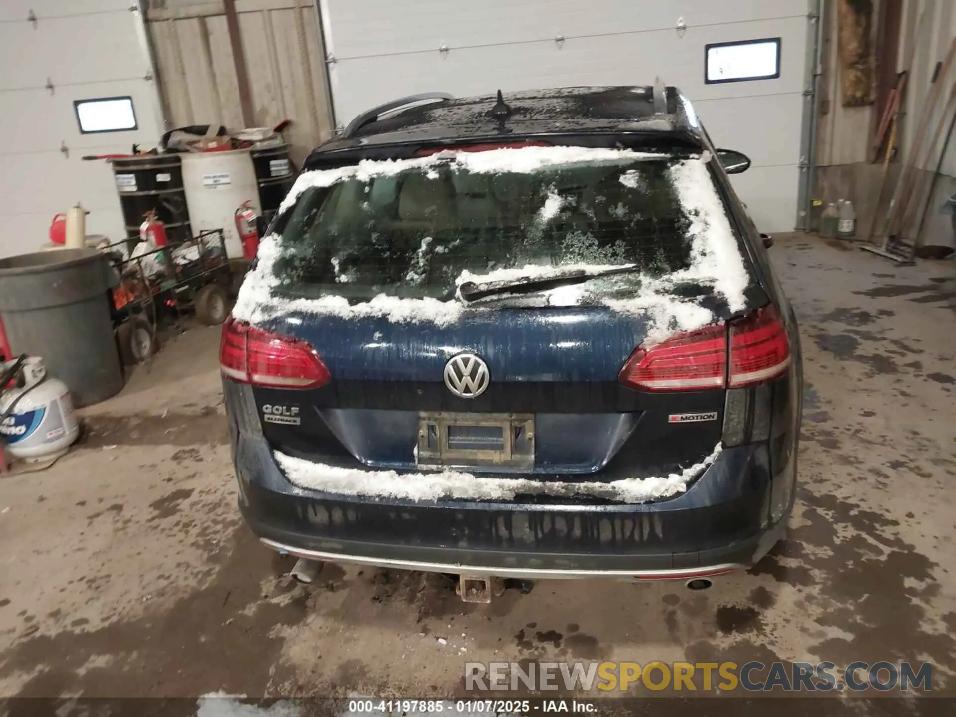 16 fotografías del automóvil dañado 3VWH17AU7KM513463 VOLKSWAGEN GOLF ALLTRACK 2019