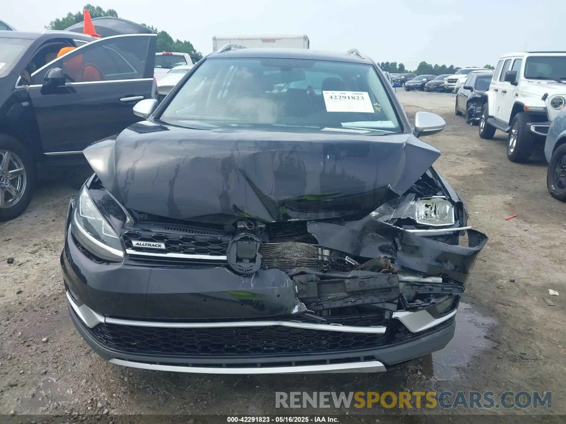 11 fotografías del automóvil dañado 3VWH17AU9KM516123 VOLKSWAGEN GOLF ALLTRACK 2019