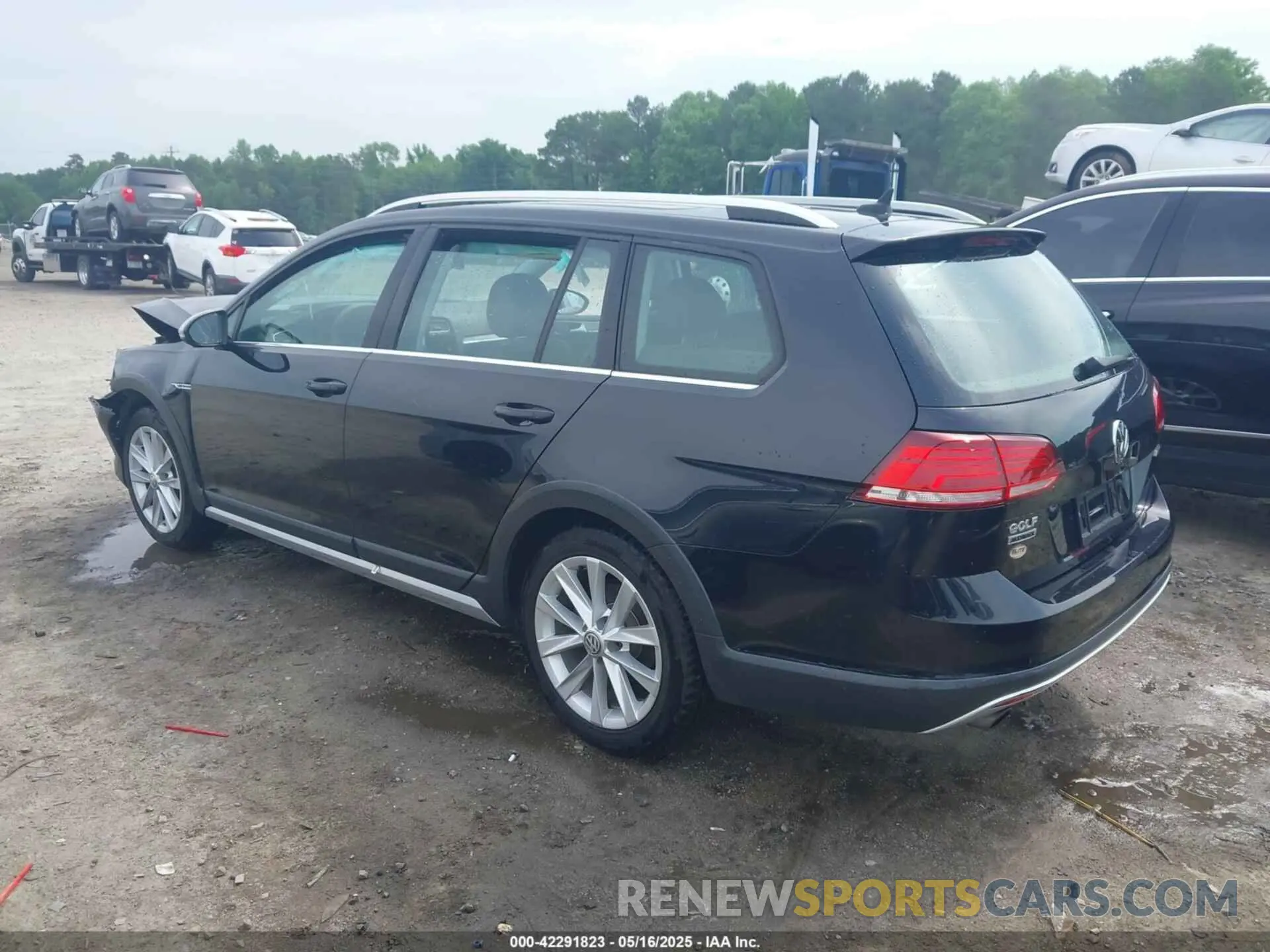 3 fotografías del automóvil dañado 3VWH17AU9KM516123 VOLKSWAGEN GOLF ALLTRACK 2019