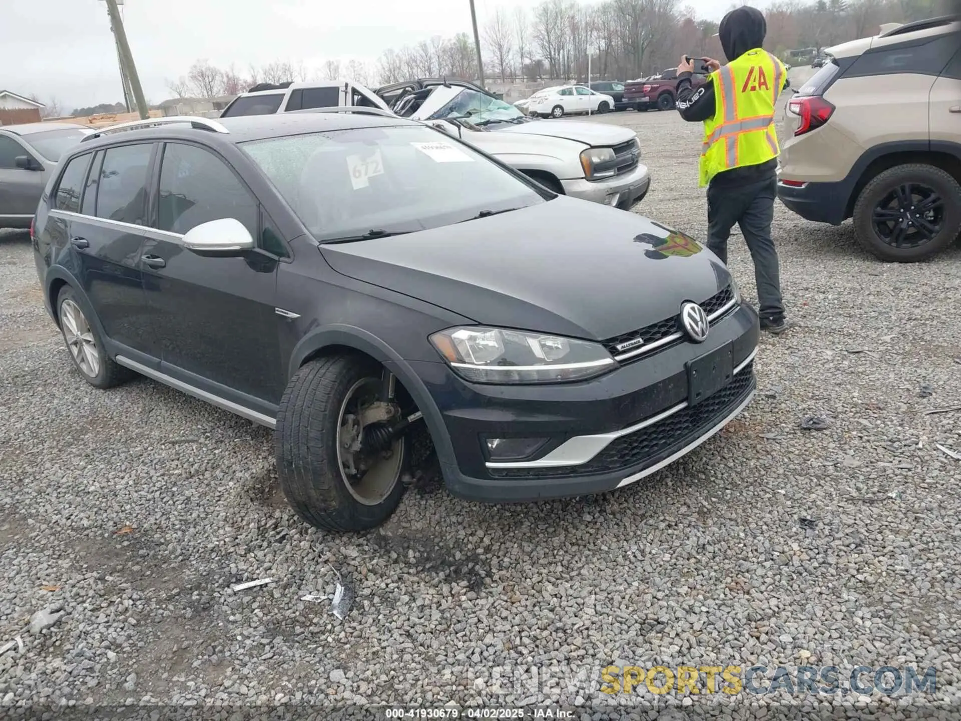 1 fotografías del automóvil dañado 3VWM17AU1KM522805 VOLKSWAGEN GOLF ALLTRACK 2019