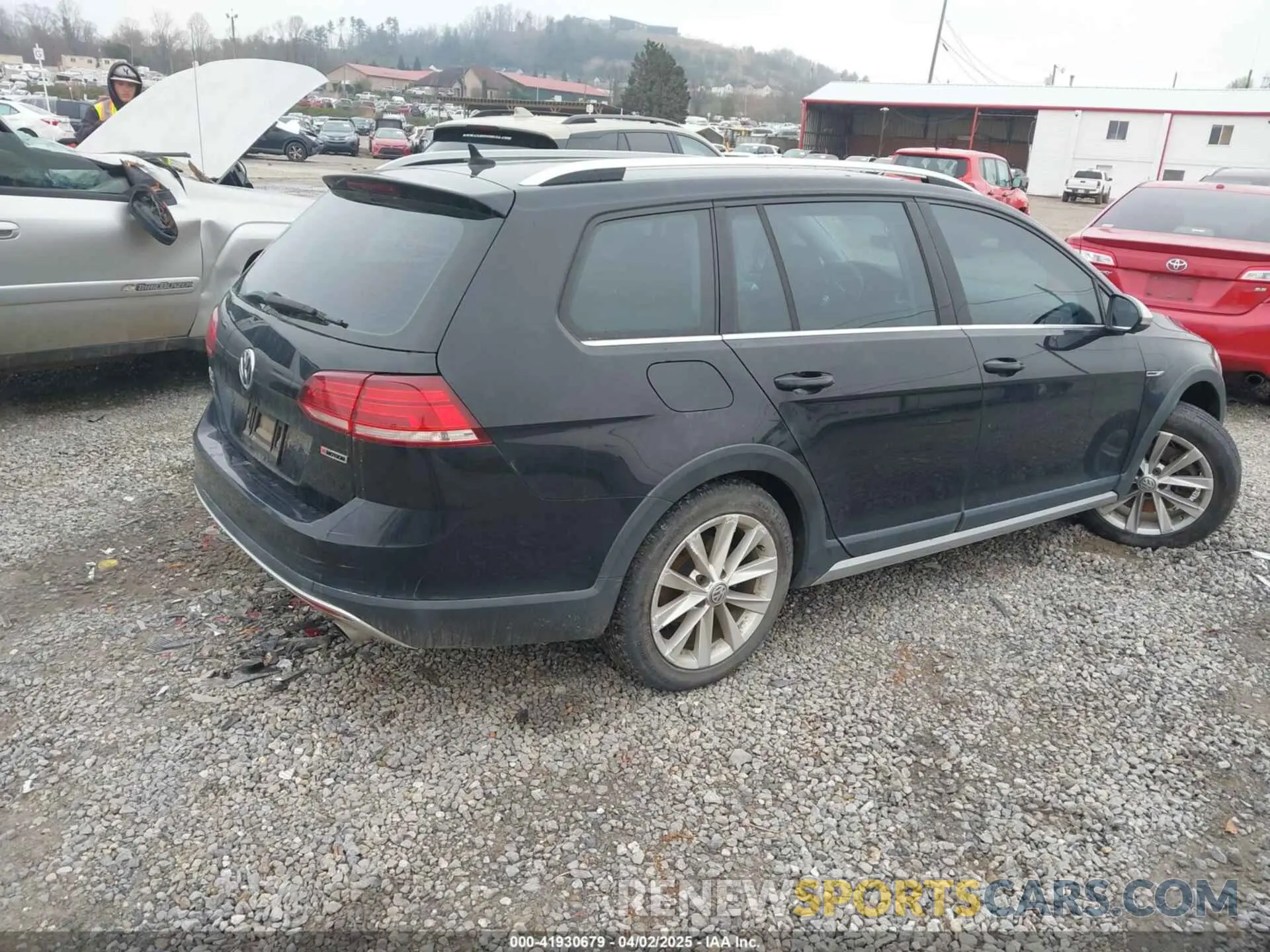 4 fotografías del automóvil dañado 3VWM17AU1KM522805 VOLKSWAGEN GOLF ALLTRACK 2019