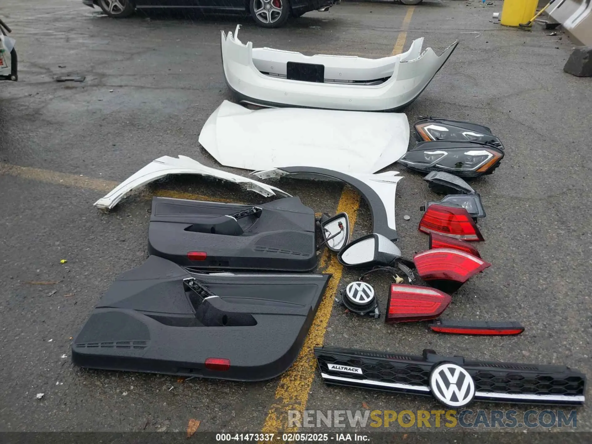 12 fotografías del automóvil dañado 3VWM17AU8KM506701 VOLKSWAGEN GOLF ALLTRACK 2019