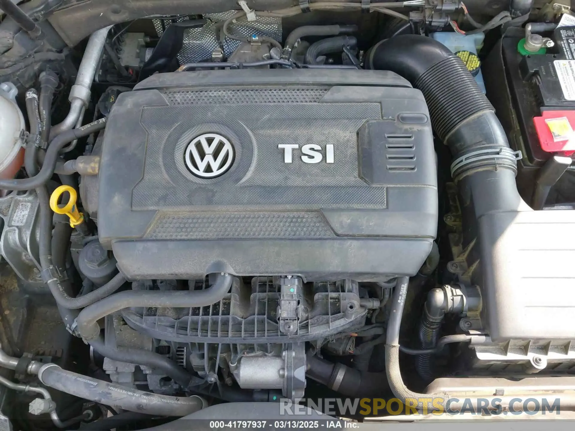 10 fotografías del automóvil dañado 3VW5T7AU3KM005374 VOLKSWAGEN GOLF GTI 2019